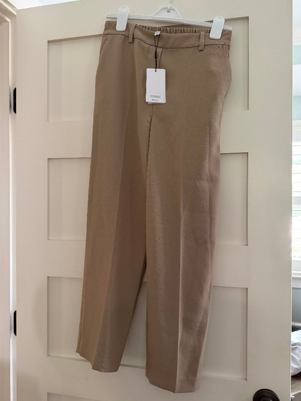 Reiss Pull-On Trousers, Khaki – Size 6 – New With Tags